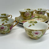 Lefton Set of Cups and Saucer