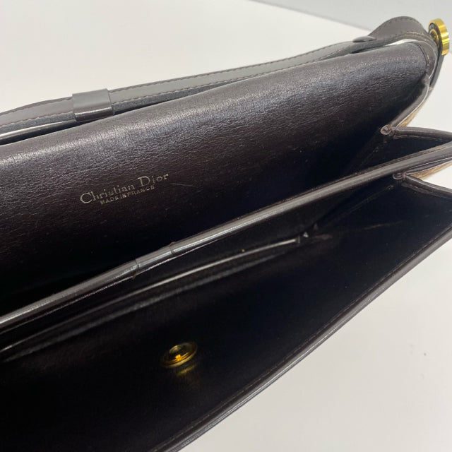 Christian Dior Brown Trotter Shoulder Handbag