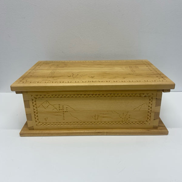 Handmade Natural Wood Box