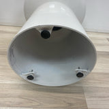 West Elm Side White Metal Table