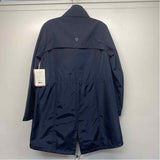 Mondetta Women's Size M Navy Solid Rain Coat