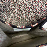 Vera Bradley Black-Multicolor Pattern Lunch Handbag