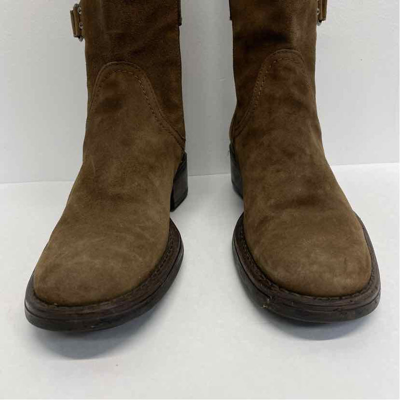 Aquatalia Size 7 Women's Brown Solid Boots