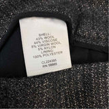 Classiques Entier Size 6 Women's Gray Tweed Pencil Skirt
