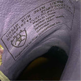 Ariat Size 6.5 Women's Lilac-White Embroidered Western Boots