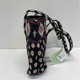 Vera Bradley Black-Multicolor Pattern Tote Handbag