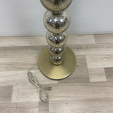 Brass Metal-Glass Sphere Floor Lamp