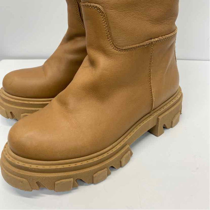 Steve Madden Size 7 Women's Tan Solid Tall Boots