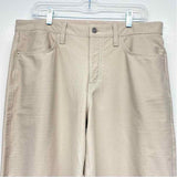 Lululemon Size 31-11 Women's Tan Solid Wide Leg Pants