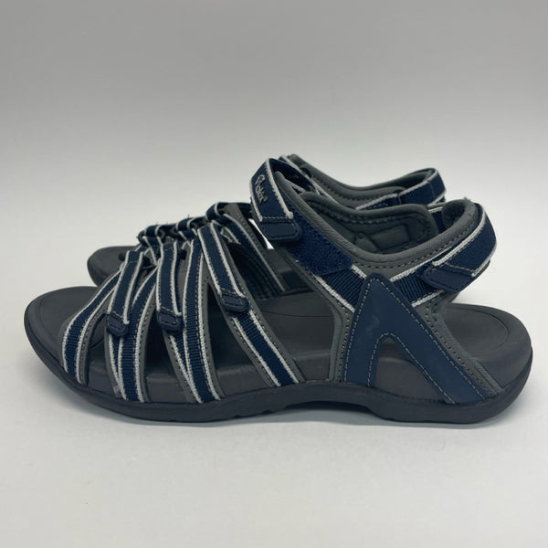 Viakix Size 7 Women's Blue-Gray Strappy Sandals