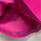 Trina Turk Size M Women's Fuchsia Solid V Neck Blouse