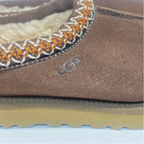 Ugg Size 8 Women's Brown Embroidered Slippers