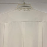 XOXO Women's Size M White Solid Zip Up Vest