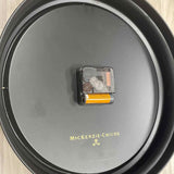 Mackenzie Childs Black-Beige Clock