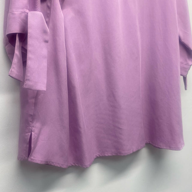 Soft Surroundings Size Xl Women's lavender Solid Pullover Blouse