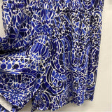 Lilly Pulitzer Size S Women's Blue-White Pattern Short Romper