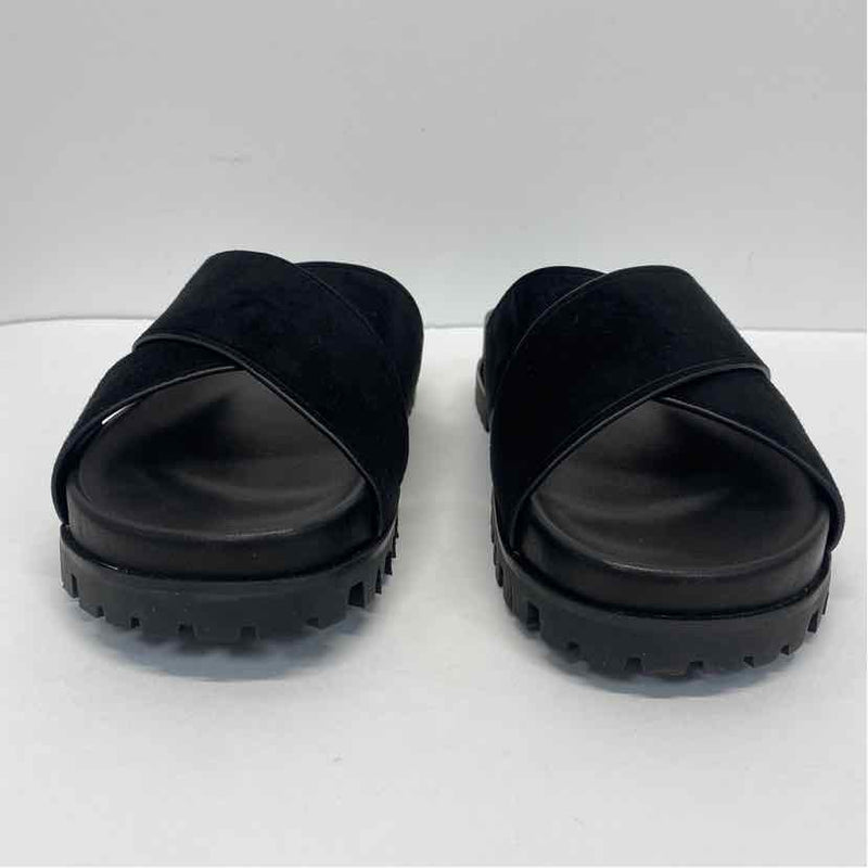 Tamara Mellon Size 8 Women's Black Solid Slide Sandals