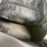 Kate Spade Navy Fabric Solid Backpack Handbag