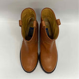 Polo Ralph Lauren Size 39-8.5 Women's Brass Solid Pull On Boots