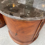 Brown Wood-Stone Table