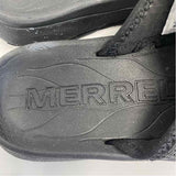 Merrell Size 7 Women's Black Solid Slide Sandals