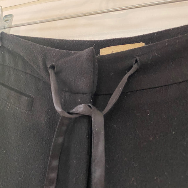 Elevenses - Anthropologie Size 4 Women's Black Solid Dress Pants Pants