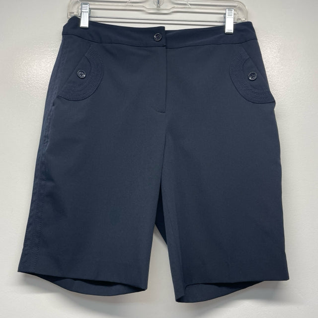 EP Pro Size 4 Women's Navy Solid Golf Shorts Activewear Pants