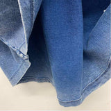 Billy T Size L Women's Blue Tweed T-Shirt Dress