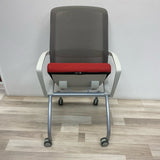 AMQ Office Red-Gray Chair