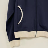 Tail Size S Women's Navy-White Color Block Jacket Activewear Top