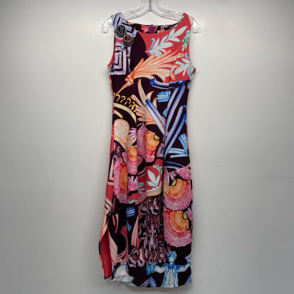 Save the Queen Size S Women's Multicolor Painted design Maxi Dress