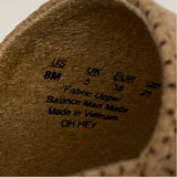Dr. Scholls Size 8 Women's Tan Cut Out Espadrille Sandals