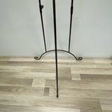 Brown Wrought Iron Easel