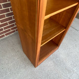Brown Solid Wood Bookcase