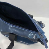 Rains Blue Solid Polyester Weekender Bag