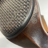 Nurture Size 9 Women's Brown Stitches Heel Sandals