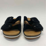 Ugg Size 7 Women's Black Slip On Sandals