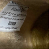 Chooka Size 8 Women's Light Gray Solid Rain Boots