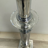Table Top Silver Metal Lamp