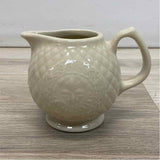 Longaberger Collectors Club Ivory Ceramic Sugar & Creamer