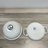 Le Creuset White Cast Iron Bread Oven