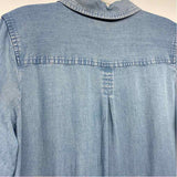 J.Jill Size XS Women's Light Blue Shirt Dress