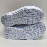 Oofos Size 8 Women's Cramberry-White Solid Slip On Shoes