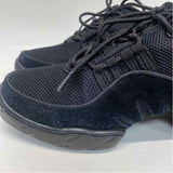 Very Fine Size 8.5 Black Sneakers Shoes