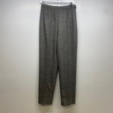 Talbots Size 8 Women's Black-White Tweed Side Open Pants