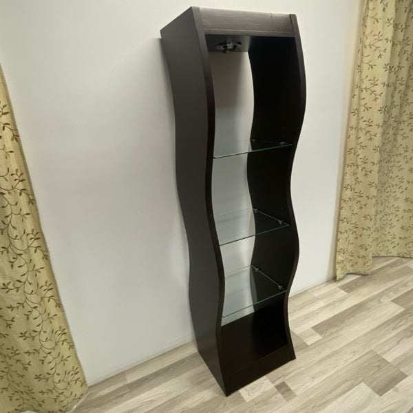 Lighted Curvy Shelf