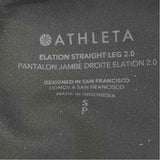 Athleta Size S Women's Gray Solid Yoga Pants Activewear Pants