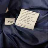 G.H.Bass & Co. Women's Size M Navy Solid Zip Up/Hoodie Coat