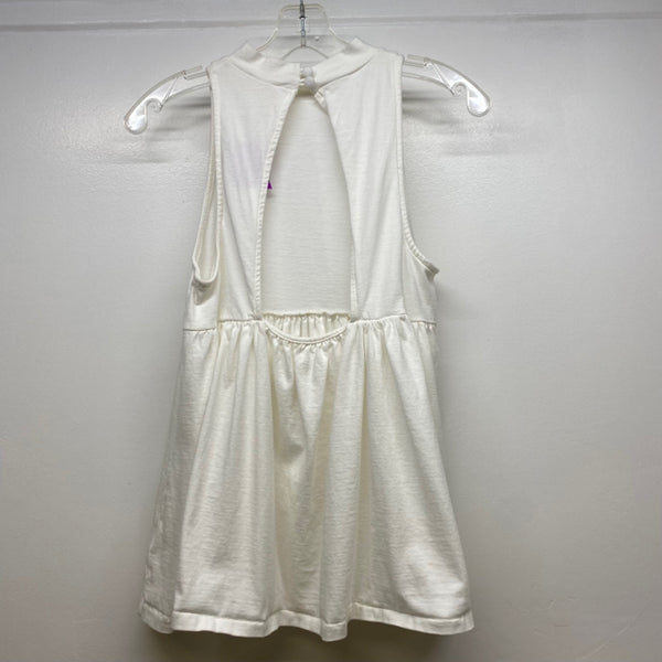 Free People Women's Size XS White Solid Halter Sleeveless Top