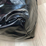Jack Gomme Black Fabric Solid Tote Handbag